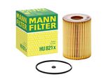 MANN-FILTER Hu 821 X - Set Di Filtri Olio Con Guarnizioni - Per Autovetture