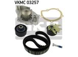 Skf Vkmc 03257 Set Pompa Acqua + Cinghia Di Distribuzione
