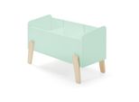Vipack Scatola Per Giocattoli Per Bambini Kiddy In Legno Verde Menta