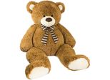 Brubaker Orsacchiotto Gigante Xxl Alto 150 Cm Marrone Con Cuore In Peluche "Love"