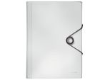Leitz 4579-10-01 4579 Cartella Solida - 6 Scomparti, A4, 250 Fogli, Pp, Bianco