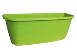 Fioriera Geli Maya Verde Menta 50 Cm Con Annaffiatoio E Supporto - Plastica