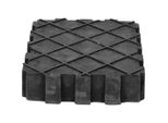 Ks Tools Supporto Universale In Gomma Per Piattaforme Di Sollevamento 155X125X35 Mm - 160.0391