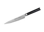 Coltello Multiuso Samura MO-V 6.0" - Coltello Da Cucina In Acciaio Giapponese Di Per Tagli Di Precisione E Preparazione Versatile Degli Alimenti"