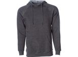 Independent PRM33SBP | Herren Midweight Special Blend Raglan Hooded Pullover - Farbe: Carbon - GrößE: S