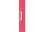 Listelli Per Cartelle Sospese Leitz 37000025 60X305Mm In Cartone Rosso 25 Pz./Confezione.