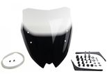 Parabrezza Mra Racing Nrm Incolore Con Abe Per Bmw G 310 R / Gs (Anno 2016)