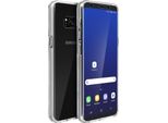 Avizar, Cover Protettiva Per Samsung Galaxy S8, Fronte + Retro, Trasparente