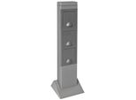 Rev Presa Di Corrente Da Giardino Steelcraft, A 2 Vie, Con Timer, IP44, Senza Cavo Di Alimentazione