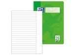 Oxford 400104440 Quaderno A4 / 16 Fogli Righello Misura 25 - Verde Tattile