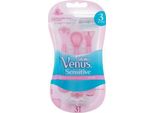 Gillette Venus Sensitive Rasoi Usa E Getta Da Donna - Confezione Da 3