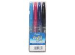 Pilot Frixion Ball Nero, Blu, Rosso, Viola Penna A Sfera Medio 4 Pz