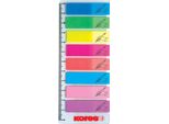 Kores Segnapagina "Firma Qui"", 12 X 45 Mm, 8X 25 Fogli"