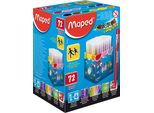 Maped Fasermaler Color'peps Long Life, Display Da 72 Pezzi