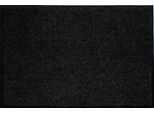 Tappeto Diamantato Clean-Off Colore: Nero - Zerbino - Tappetino D'ingresso - Tappetino Per Porte - Tappetino Antipolvere, Dimensioni: 800 X 600 Mm