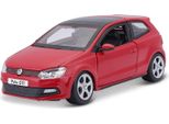 Bburago 18-21059 - Modellino Di Auto - Vw Polo Gti Mark 5 (Rosso, Scala 1:24)
