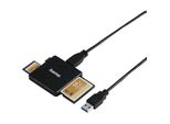 Hama 124156 Lettore Di Schede Multiple Usb 3.0 Lettore Di Schede Nero