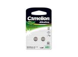 Camelion | AG3/LR41/LR736/392 | Batteria Alcalina A Bottone | 2 Pz.