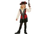 Pirata Avventura Capitano Costume Cappello Cranio Cintura Carnevale Bambini Carnevale Mappa Del Tesoro Rosso Nero, Taglia: 140/146 Colore: Grigio