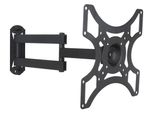 Techly ICA-LCD-2923B Supporto A Parete Techly Per Tv Lcd 19"-37"" Inclinabile A 2 Snodi Nero"