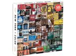 Galison Puzzle Quadrato New York Colorata 500 Pezzi