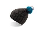 Cappello Invernale Monte Bianco Beanie - Colore: Grigio/Turchese - Taglia: Unica