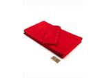 A&R 005.50 | Asciugamano Per Ospiti Asciugamano Per Ospiti / 30 X 50 Cm - Colore: Rosso Fuoco - Dimensioni: 30 X 50 Cm