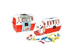 Toi-Toys Puppy In Reismand + Dierenarts Accessoires