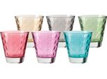 Leonardo Set 6 Bicchieri Colorati 220Ml Optic L047284