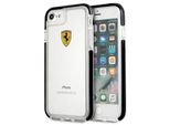 Ferrari Custodia Rigida Feglhcp7Bk Iphone 7/8Se 2020 / Se 2022 Antiurto Nero Trasparente