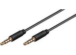 Microconnect IPOD013 Cavo Audio 3 M 3,5 Mm Nero - Cavo Audio (3,5 Mm, Maschio, 3,5 Mm, Maschio, 3 M, Nero)