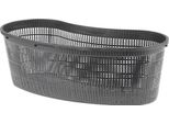 Fioriera Per Laghetto 45 Cm Ovale In Plastica, Ovale, Nera