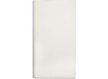 Tovaglia, Piegata "Pura"" 120 Cm X 180 Cm Bianco"