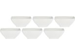 La Porcellana Bianca Set Di 6 Ciotole Quadrate Profonde 11 Cm P003800912Z