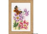 Vervaco Miniature "Fiori"", Set Di 3, Modello Di Conteggio"