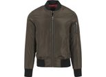 Urban Classics - Giacca Bomber 2-TONE Oliva - S