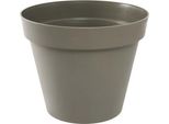 Vaso Per Piante Eda Tuscan Taupe In Polipropilene Circolare (Ø 60 X 47 Cm)