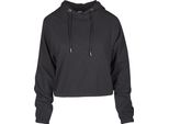 DáMská Mikina Urban Classics Ladies Heavy Jersey Batwing Hoody Nero - Xs