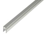 Alberts 030142 Profilo Angolare, Autobloccante, Alluminio, Anodizzato Argento, 1000 X 8,9 X 20 Mm