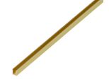 Alberts 471613 Profilo A U, Ottone, 1000 X 6 X 6 Mm
