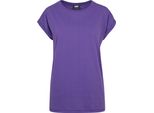 Urban Classics - Tee A Spalla Estesa Da Donna Ultravioletta - Xs