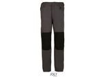 Sols Prowear 01560 | Pantaloni Da Lavoro Da Uomo - Pantaloni Da Lavoro Metal Pro - Colore: Grigio Scuro (Tinta Unita)/Nero - Taglia: S (42)