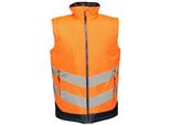 Scaldacorpo Hi-Vis Pro Da Uomo - Colore: Arancione/Navy - Taglia: S