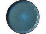 Flirt By R&B 277654 Piatto Da Portata Visby, Ø 26 Cm, Ceramica, Blu (1 Pezzo)