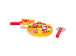 Small Foot - Set Pizza In Legno Da Taglio E Da Gioco, 21Dlg.