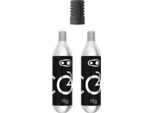 Pompa Crankbrothers Klic Adattatore CO2 + 2 Fiale Da 16 G 16230