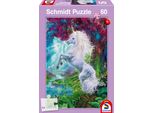Schmidt Puzzle Unicorno In Un Giardino Incantato 60 Pezzi
