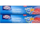 Toppits Safeloc Zip Sacchetti Per Congelatore 3L 15 Pezzi