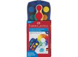 FABER-CASTELL 125001 Scatola Di Vernice Connector - 12 Colori, Incluso Bianco Opaco, Blu