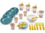 Ecoiffier Picnic Play Set Con Cestino Da Picnic, 32Dlg.